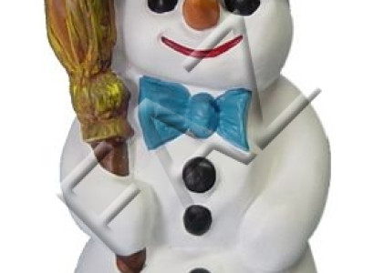 Big Schneemann Figur Garten Statue Skulptur Figuren Skulpturen Deko Weihnachten